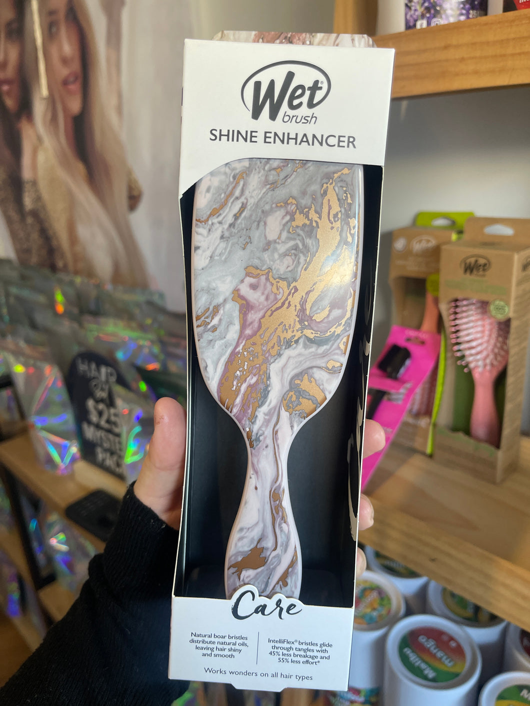 Wetbrush shine enhancer