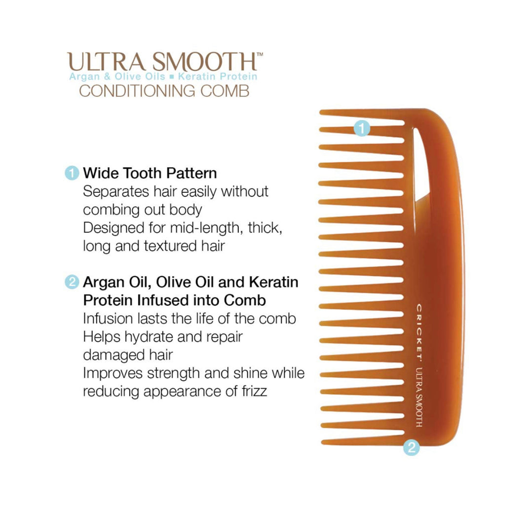 Cricket wide tooth comb Argan oil