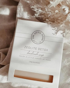 The Little Oasis Bath Co Zeolite Detox Soap