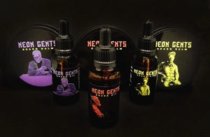 Neon gents beard oil