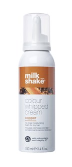 Milkshake coloured whipped cream Copper